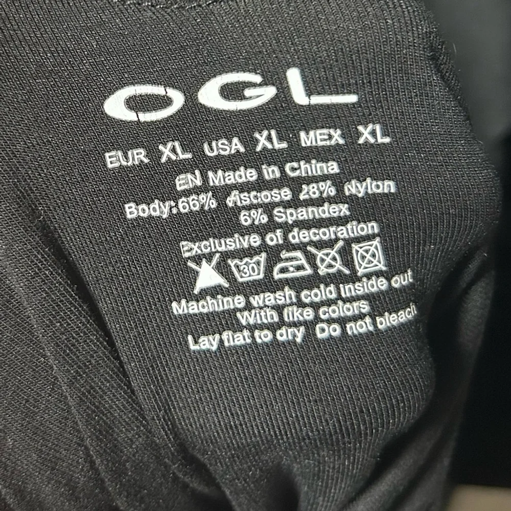 OGL Black Cooling Open Back Bandless Brami Boat Neck Mini Dress LBD Size XL - Picture 11 of 12